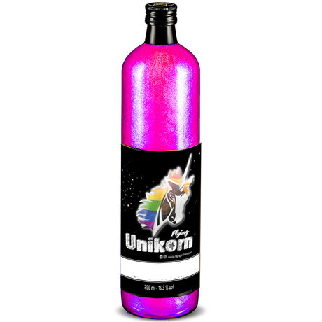Flying Unikorn Fruchtlikör auf Basis von Korn - PRIDE Edition